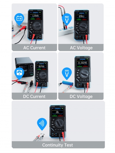 Портативный осциллограф-мультиметр FNIRSI DST-201-3