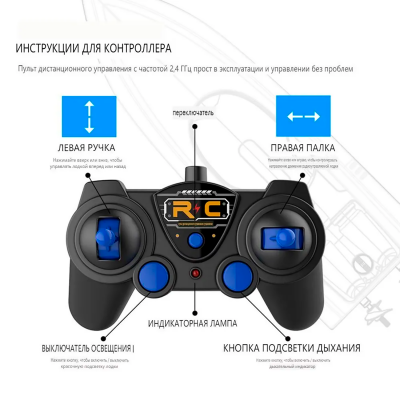 Радиоуправляемый скоростной катер Flytec V555-5